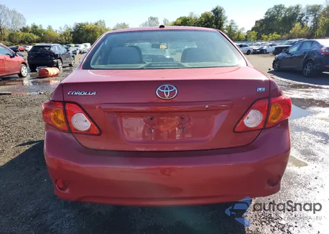 2010 Toyota Corolla Base from USA, damaged, VIN 2T1BU4EE9AC514932